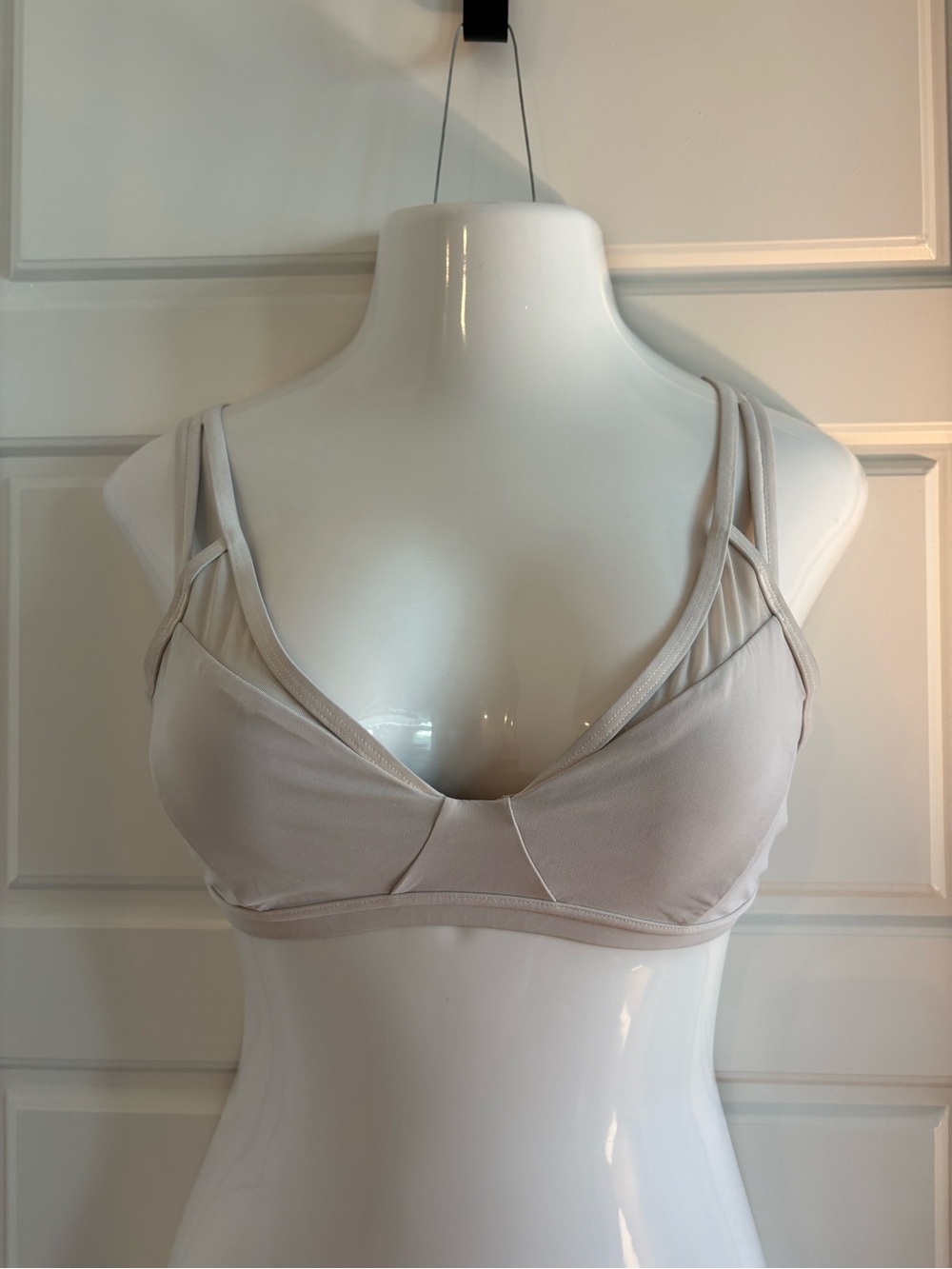 lululemon athletica Light Beige Soft-Cup Bralette with Double-Strap Detail